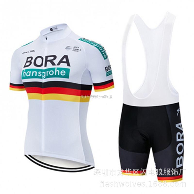 BORA Edición Equipo Traje de Ciclismo Manga Corta Verano Bicicleta de Montaña Tour de Francia