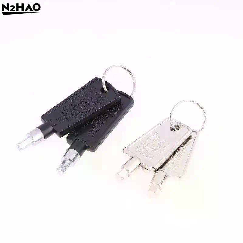 2Pcs Freezer Refrigerator Door Key Lock Pentagon Keys Part Accessories For Haier Randomly Sent
