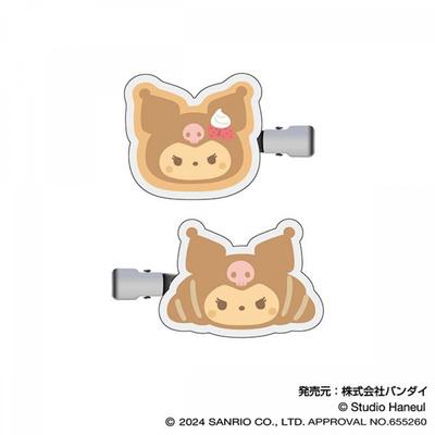 Sanrio Studio Haneul X Personagens Sanrio Presilha de Cabelo 06 Kuromi