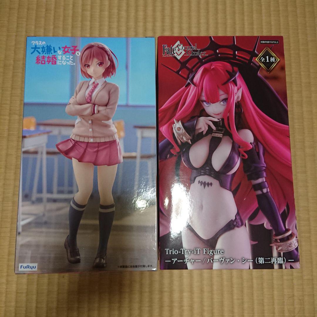 

[USED] Fate Grand Order Archer Figure Trio Tri With the Girl I Hate