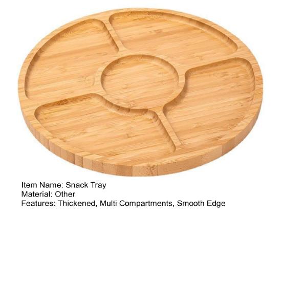 Fruit Basket Reusable Multi Compartments No Bad Odor Food Serving Dried Fruit Teapot Snack Tray Household Products