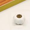 Keramik-Schrankknopf im europäischen Stil Runde Schubladenknöpfe Schlichte Türgriffe Schrank
