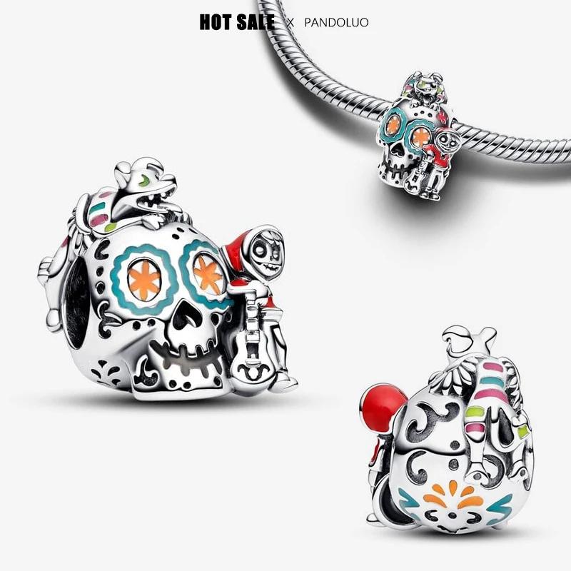 New In Charm  Cheshire Cat Charm Beads Suitable For Original Women Stitch Bracelet Necklace Pendant Jewelry Holiday Gifts