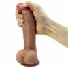 Female Masturbator Simulation Penis Sex Appliance Super Soft Silicone Fake Penis Extra Thick Adult Products
