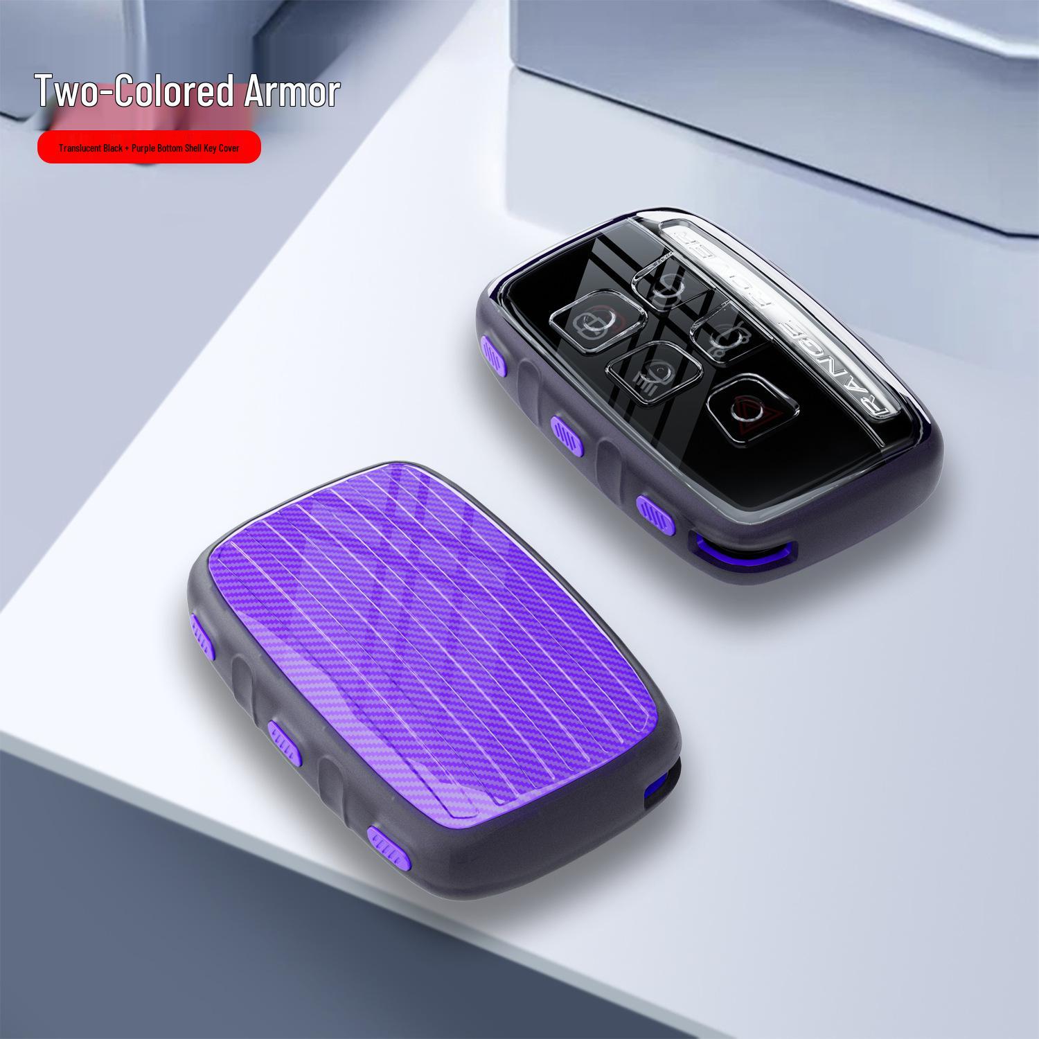 

Key Cover for Land Rover: Range Rover, Defender 110, Discovery 5, Sport, Freelander 2, Velar.