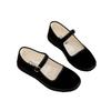 Shoes New Dance Non-slip Breathable Mom Shoes Medium Velvet Cloth Shoes Hotel Commuter Shoes
