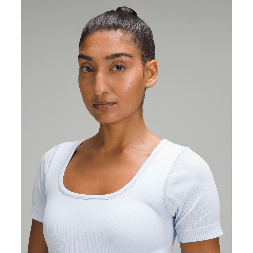 Lululemon Ebb To Street Short Sleeve Shirt Windmill