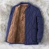 Men's Lambswool Cotton Jacket Liner - Warm, Thickened, Close-Fitting for Autumn/Winter