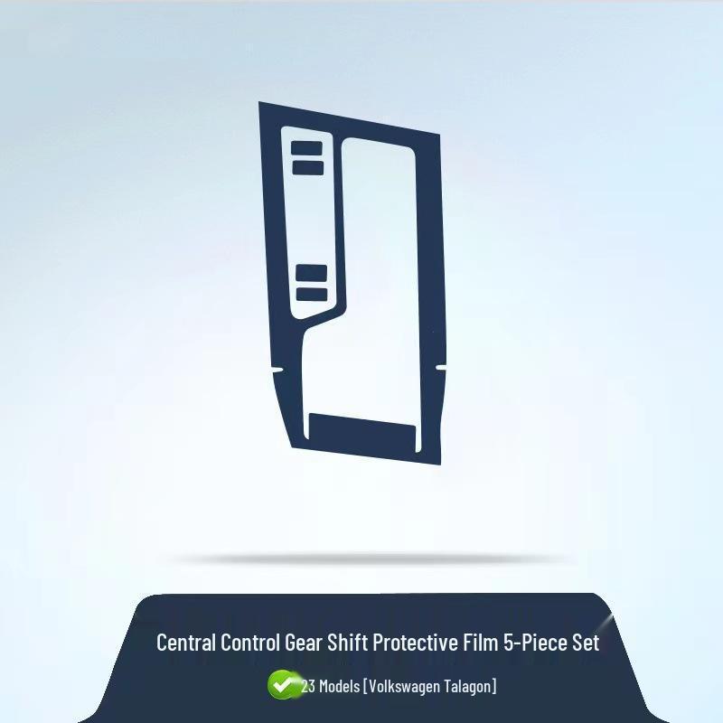 Volkswagen Talagon 23-24 Center Console Protective Film Sticker