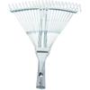 DOITOOL Adjustable Leaf Rake Expandable Gardening Rake Head for Lawn for Leaves Collection for Garden Use