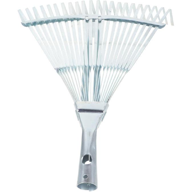 DOITOOL Adjustable Leaf Rake Expandable Gardening Rake Head for Lawn for Leaves Collection for Garden Use