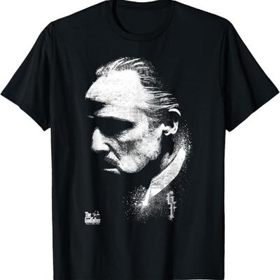 The Godfather Don Vito Corleone Left Side Profile T-Shirt