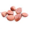 Irregular Natural Agate Crystal Stone Pendants for Keychains and Accessories