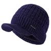 New Style Unisex Winter Hat Plush Fleece Lined Warm Winter Cap Stylish Soft Beanie Hat For Men Women Outdoor Knitted Hat