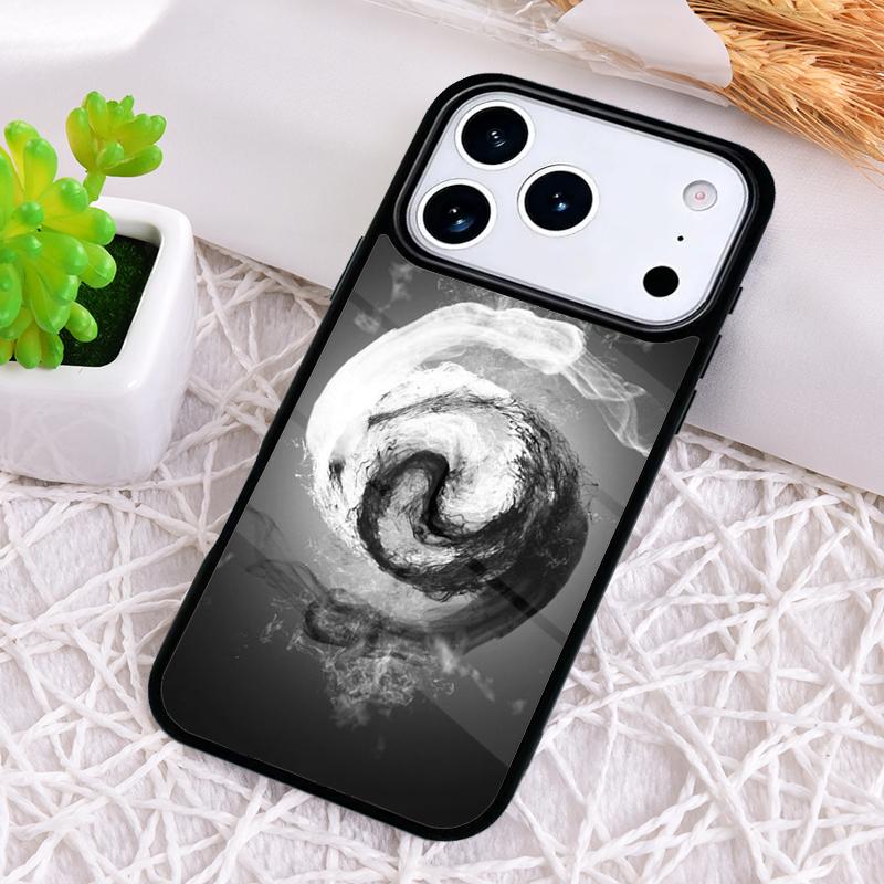 

Tai chi Yin Yang soft Shockproof Phone Case for iPhone 17 Air 16e 15 11 12 14 13 Pro Max Cover Coque iPhone 11 Pro