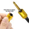 1 4 Inch Hex Shank Quick Release Electric Screwdriver Magnetic Extension Rod Bit Holder 60mm Tool Hand Tools Screwdrivers