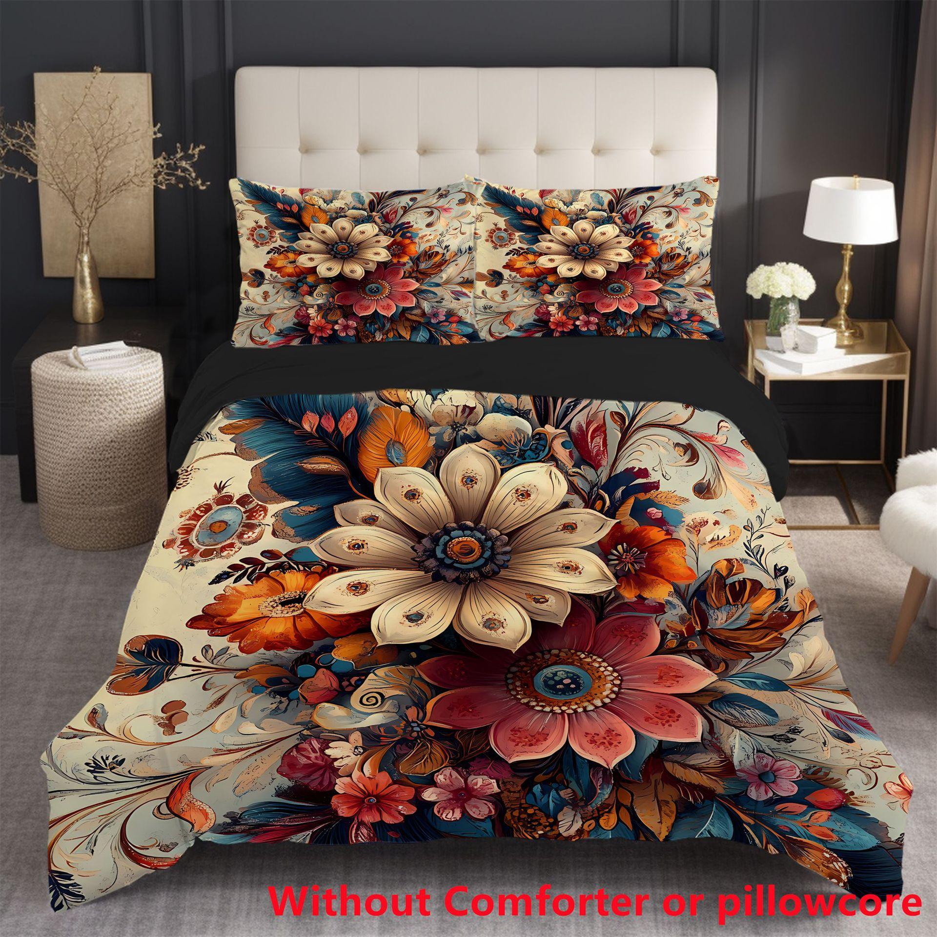 

Simple Thickened Polished Bed High-End Quilt Cover, Dormitory Three-Piece Bedding, Fast Delivery 135 * 200cm 50 * 80cm * 1 two-piece set