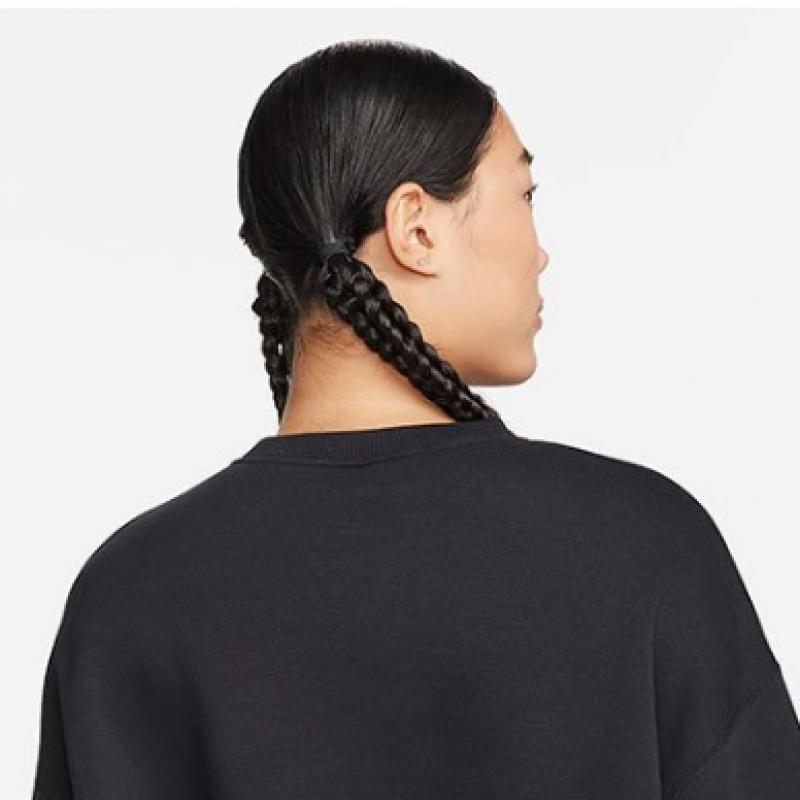 Nike SweatShirt Women S overSized Crewneck Fleece SweatShirt Fq7978 010 S2310