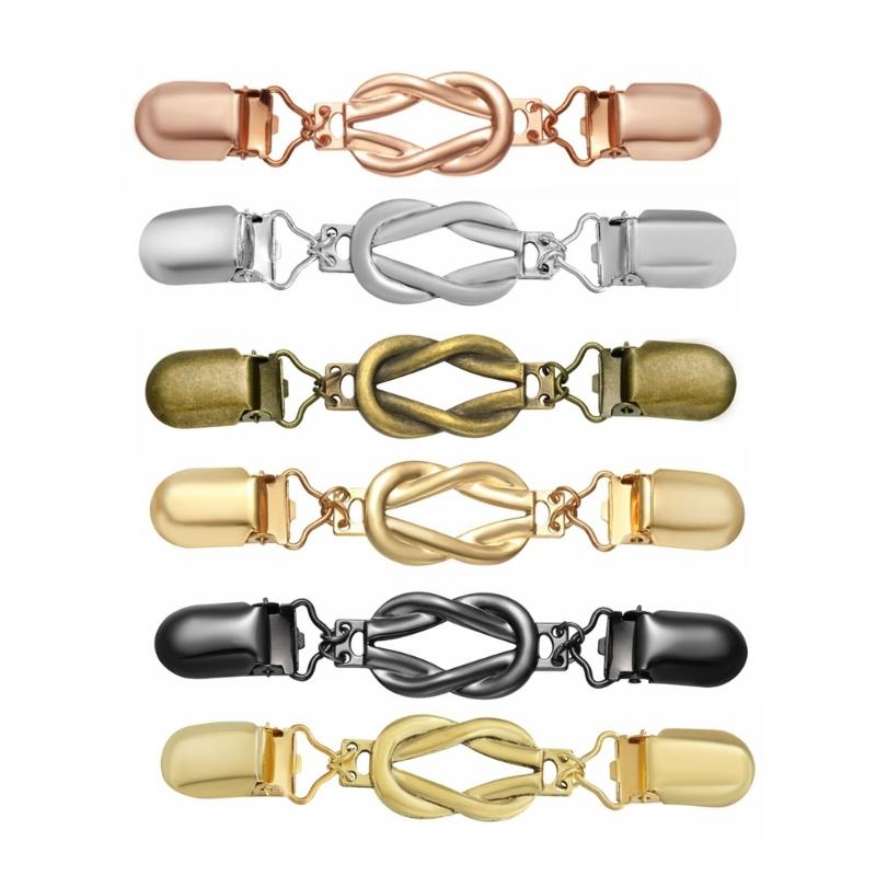 

6 Part Set Traditional Dress Clamps For Women Thin Rustproof Top Stays Shoulder Belt Owner Multiple Color 1