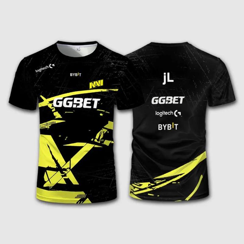 S1mple Jersey CSGO Men's and Women's Sports Short-Sleeve T-Shirts CS2 Major Esports  Training Uniform Fan Gift