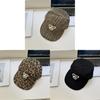 Vintage Leopard Embroidered Baseball Cap With Wide Brim For Casual Men Women Sun Protection
