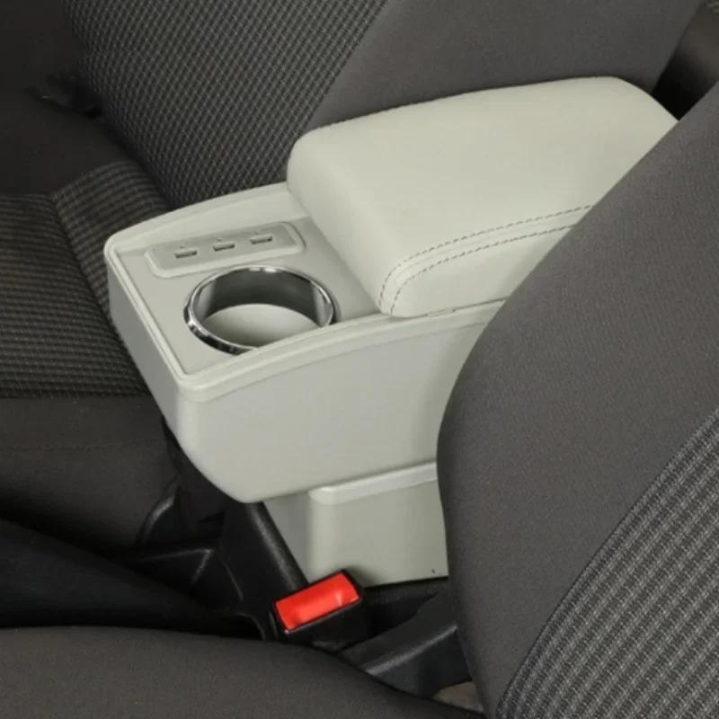 For Seat Ibiza Armrest Box For Seat Ibiza 6j Ibiza 6L Car Armrest Auto Storage Box 2010-2019 Dedicated Retrofit Car Accessories