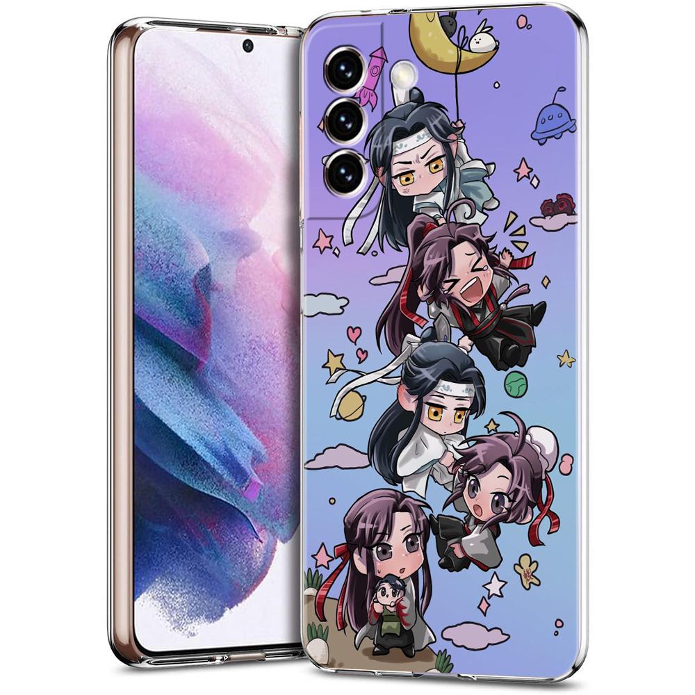 Grandmaster Of Demonic Cultivation Transparent Phone Case for Samsung Galaxy S25 S24 S23 S22 S20 S21 FE Ultra S24 S23 Plus TPU