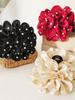 1 Women's Spring New Beads Full of Stars Large Elegant Flower Grab Clip Hair Clip Hair Accessories Net Red Ponytail Hair Clip