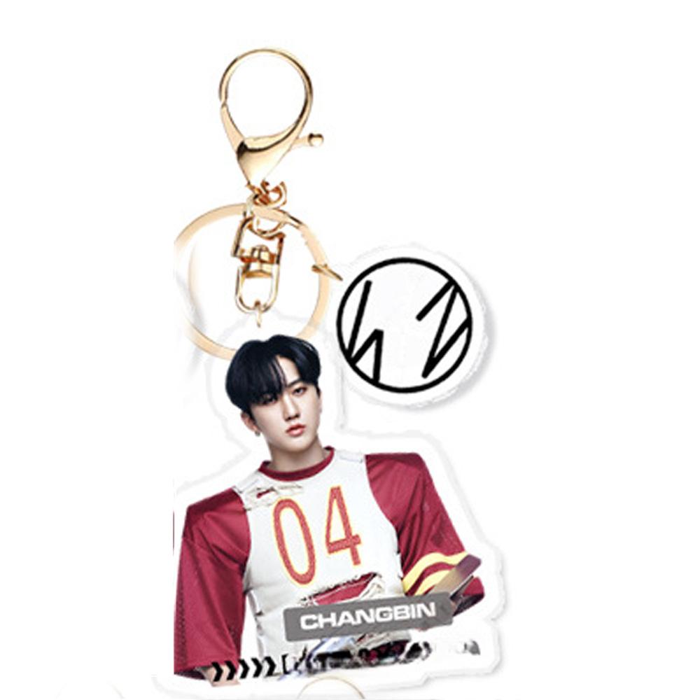 Kpop Acrylic Keychain Character Ornament ATE Keyring Handsome Five Star Chefs Bag MAXIDENT Pendant Mothers Day Accessories Gift