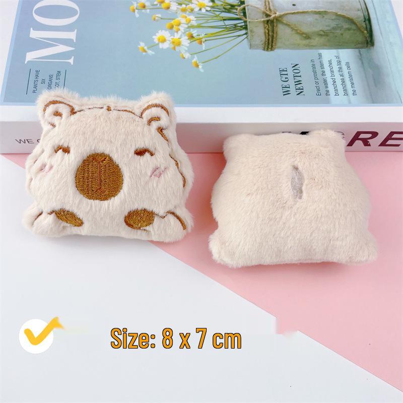 

Брелок Капибара: Милый плюшевый кулон и брелок для сумки