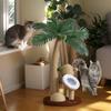 Cat Scratching Post Coconut Tree Cat Scratching Post Interactive Kitten Claw Sharpener Climbing Frame Teasing Cats Furniture Toy