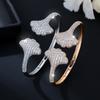 Elegant and Classic Fan-shaped Zirconia Women's Light Luxury High-end Bracelet
