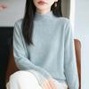 Women's Knitwear: Autumn/Winter Crochet Hollow-Out Rolled Edge Sweater - One-Piece Thick Base Layer