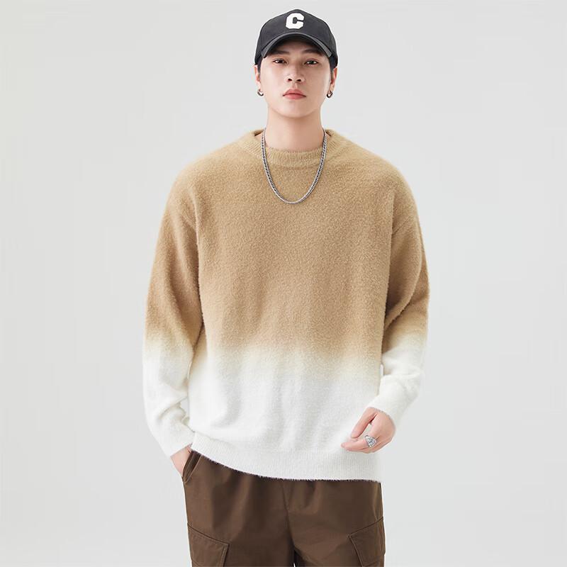 TOM ADAM Gradient Relaxed Fit Knit Sweater