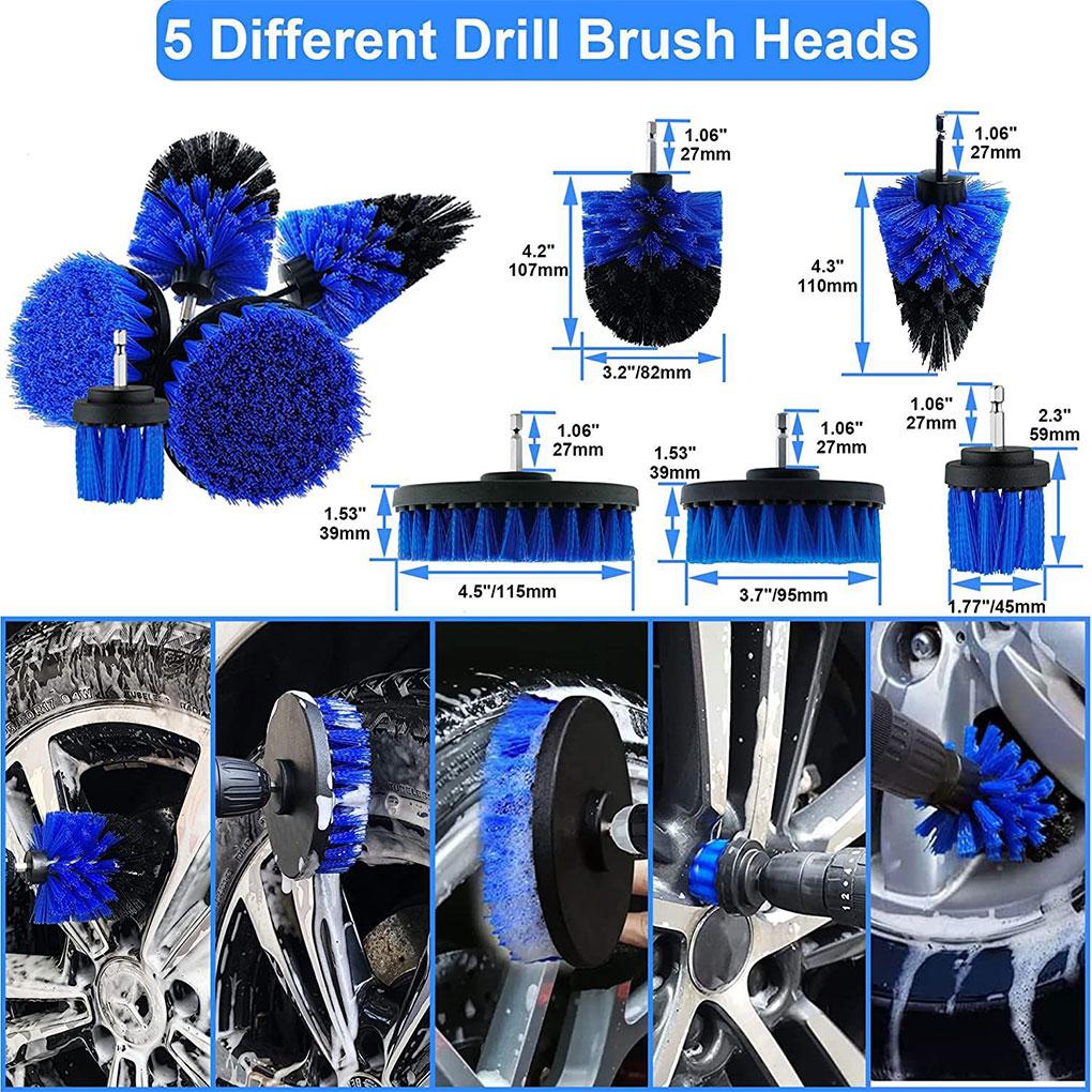 29pack/lot Effortlessly Clean Car Car Detailing Brush Set Focus On Details Car Detailing Kit