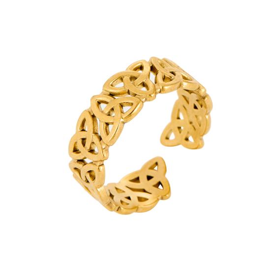 Adjustable Rings Lightweight Comfortable Anti-Oxidation Ring Exquisite Craftsmanship Versatile Open Ring for