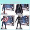 Avengers 4 Kapitan Ameryka Ruchoma Figurka Akcji z PVC z Podstawką Pudełko Dla Kolekcjonerów