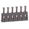6 Pieces Tremolo Locked Bridge String Saddle for Electric Guitar