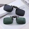 Yellow Clip On Sunglasses Polarized Night Vision Driving Glasses Anti Glare Uv400 Eyewear For Prescription Lens Men Women Use