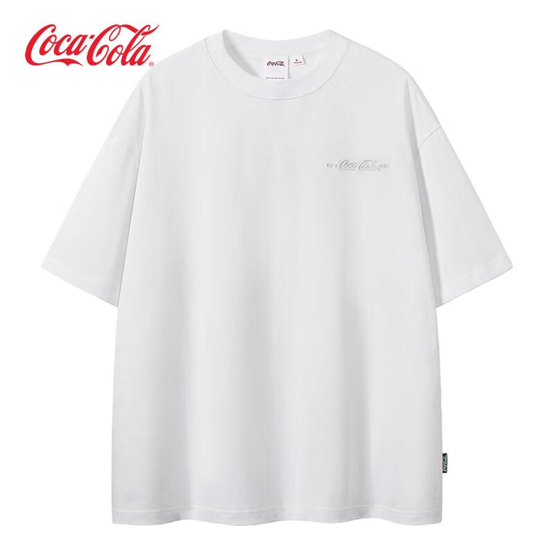 

Coca-Cola Unisex Gradient Patch Embroidery Oversized Short Sleeve T-Shirt S