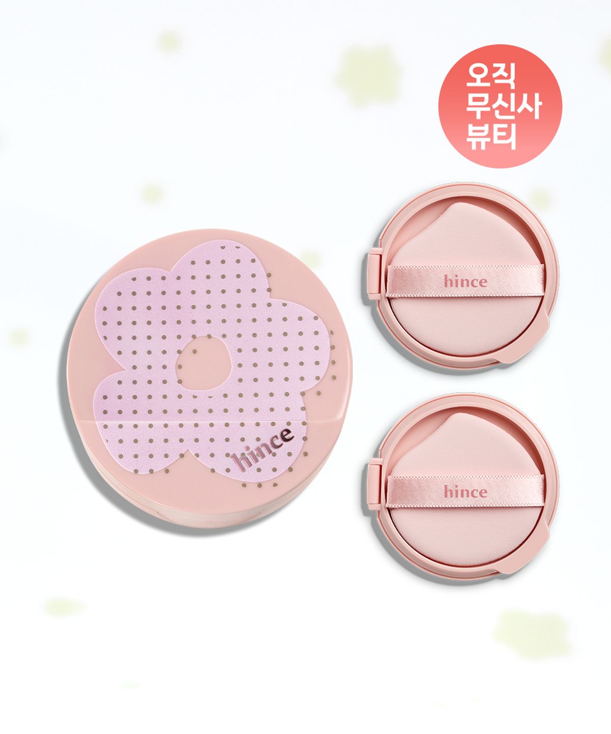 [SET] Cover Master Pink Cushion (Main Product + 2 Refills) 21 Pure Ivory