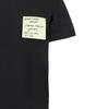 Balenciaga SS23 Label Crew Neck Straight Fit Casual Short Sleeved T Shirt Women's Black 745019TOVD51055