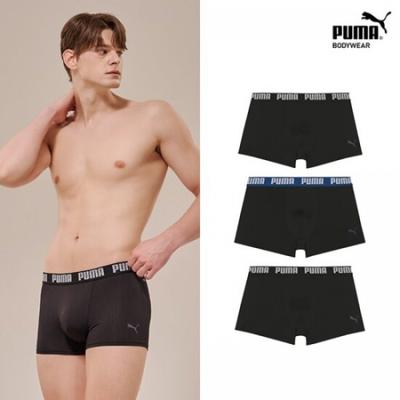 Conjunto de 3 Peças Bodywear Puma Point Black Draws