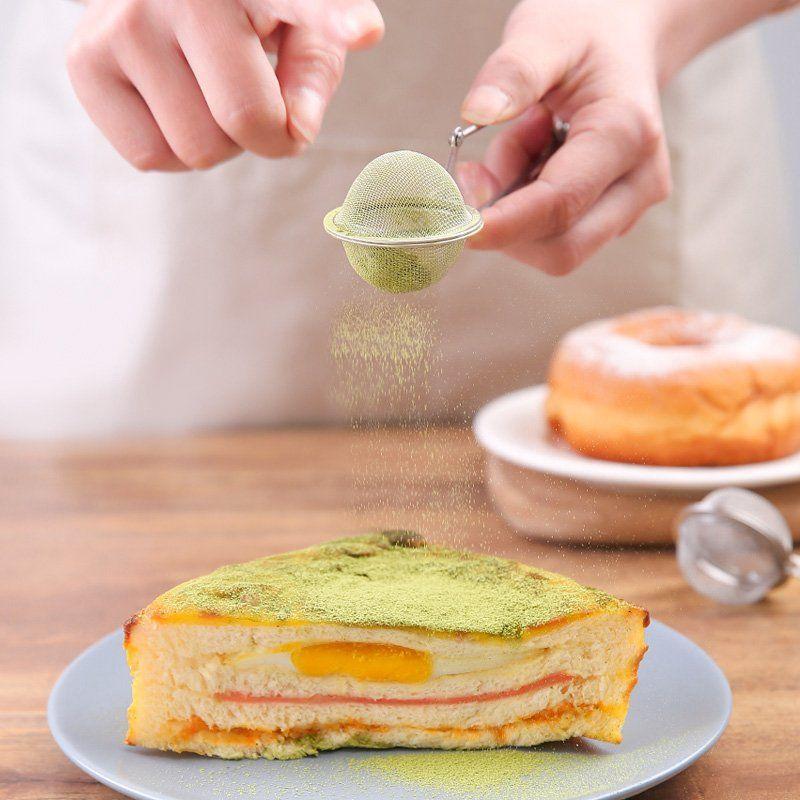 1pc Upgrade Your Baking Supplies With This Powdered Sugar Shaker & Flour Sieve!