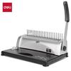 Deli 3870 Effort-Saving 21-Hole Comb Binding Machine CN Plug (adapter Included)