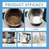 Comprimido efervescente multiuso potente para remoção de manchas de óleo e limpeza, embalado individualmente, bule, máquina de lavar louça, máquina de café