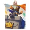 Clash Royale Decken Flanell Textil Dekor Multifunktionale Leichte Dünne Überwurfdecken für Bett Couch Bettwäsche Überwürfe