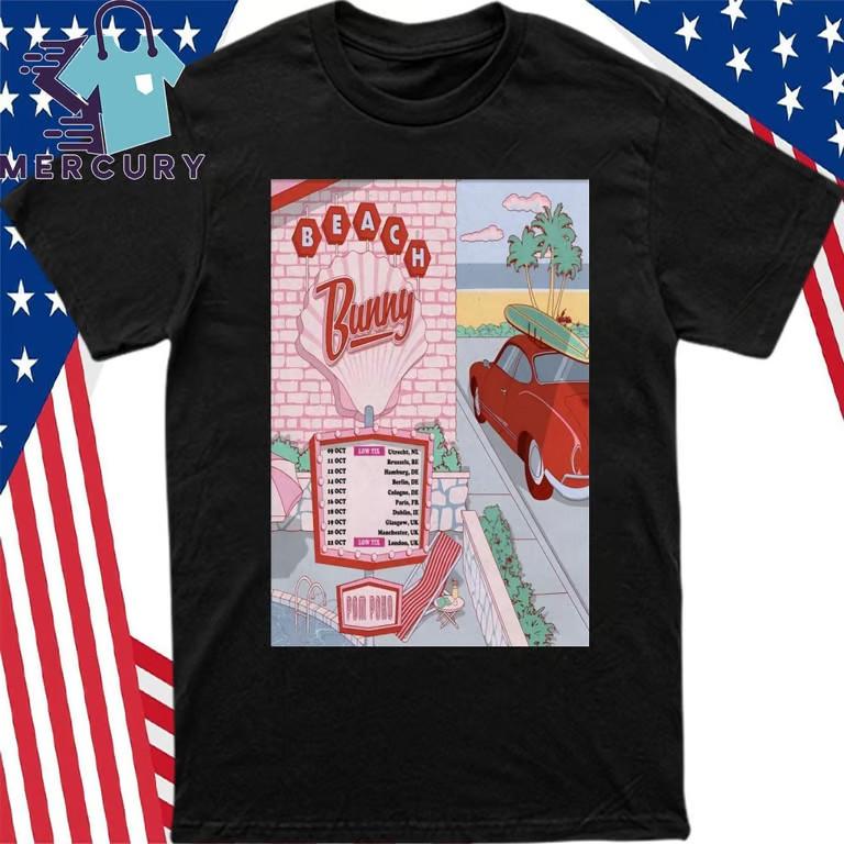 Beach Bunny With Pom Poko 2025 UK-EU Tour T-Shirt Unisex T-Shirt XL