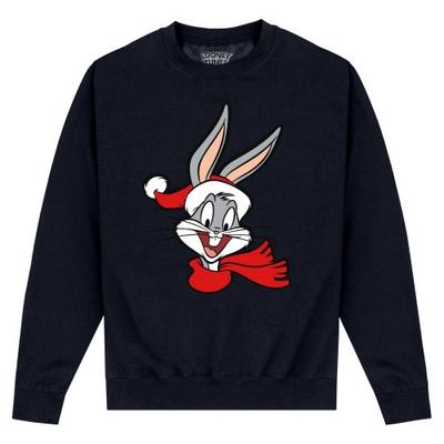 Looney Tunes Unisex Adult Bugs Bunny Christmas Sweatshirt