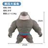 Giant Horror Shark  Animal Tiger Gorilla Anti Stress Shaping Slow Rebound Adult Squeeze Pull Stress Relief Toys Birthday gift